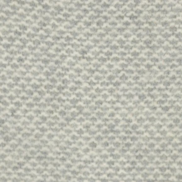 Krimson Klover Women's Large Cream Gray Wool & Cashmere Crew Neck Sweater - Picture 5 of 9